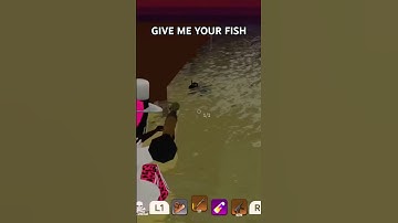 FREE FISH WHY NOT 😭 #roblox #blockspin #shorts #youtube #tiktok