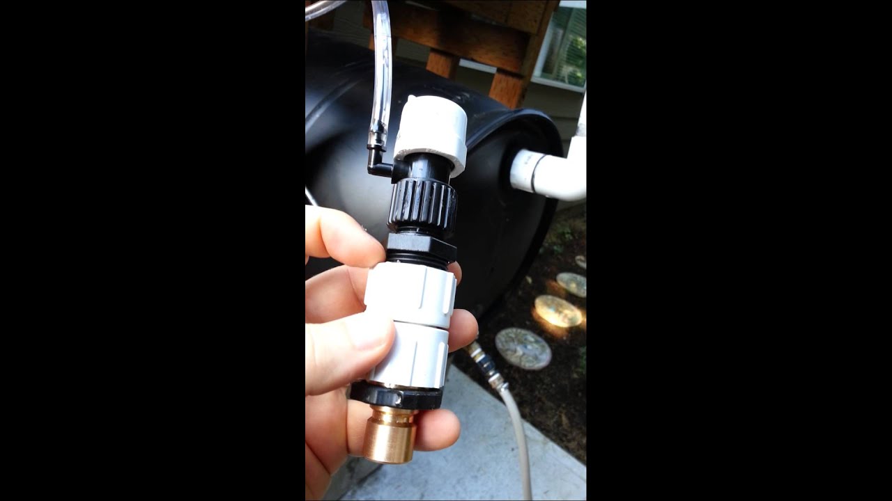 Water Level Gauge for Rain Barrel Tower YouTube