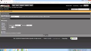 Checking scheduled events in iNet Control