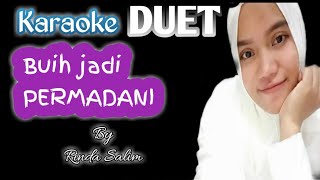Buih jadi permadani || Karaoke duet bersama Rinda Salim
