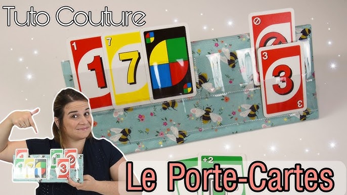 Support pliable jeu de cartes - en cristal pour une meilleure visibilité -  Tuto couture ValMa Créas 