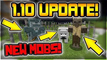 Minecraft 1.10 Snapshot | NEW MOBS UPDATE!!