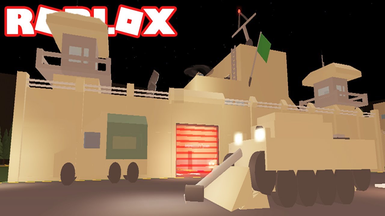 roblox military base tycoon