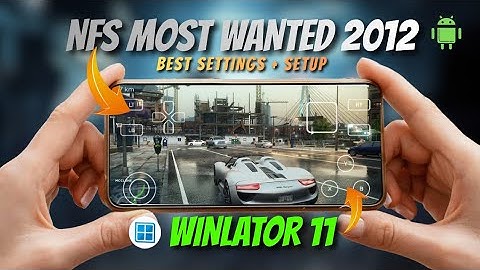 💨 NFS Most Wanted 2012 PC Game on Android | Full Gameplay via Winlator (OnePlus Pad 2)