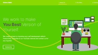I Built a React JS Animated Responsive Website (Portfolio)