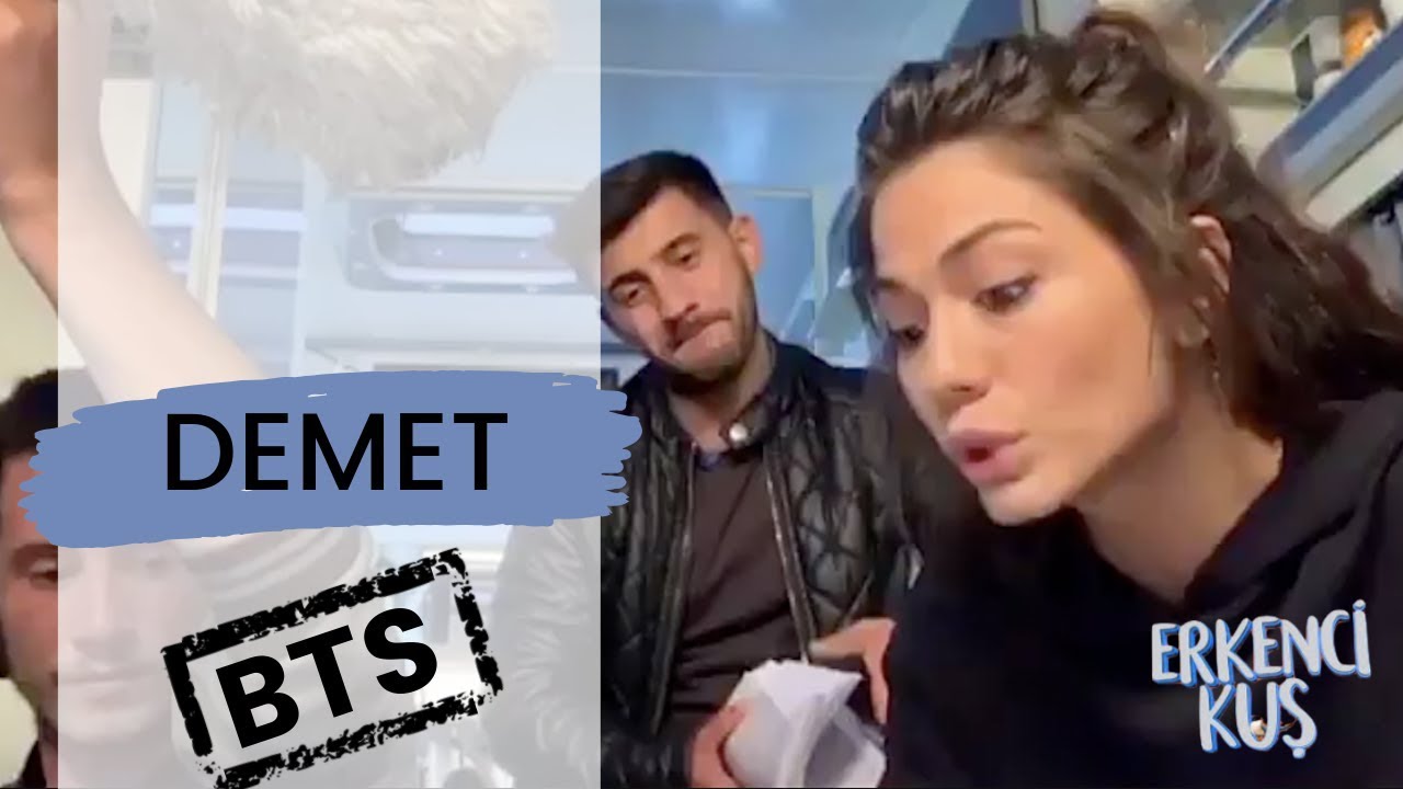 Erkenci Kus ❖ BTS ❖ Demet Ozdemir ❖ Recording Sanem's Inner Voice ❖ English ❖  2019