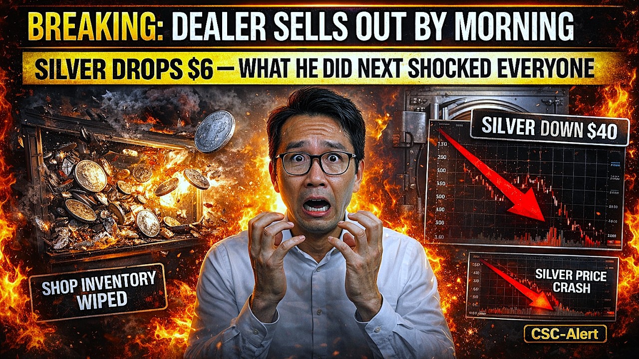 Dealer Reacts to Silver Price Drop (What He Did Next SHOCKED Everyone)