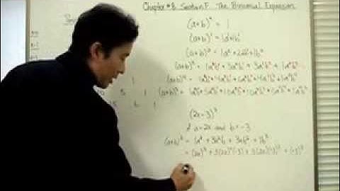 Binomial Expansions Part II