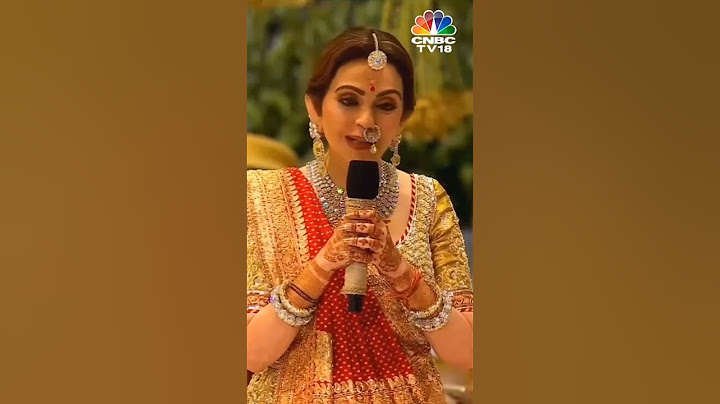 Nita Ambani's welcoming speech for beautiful daughter in law Radhika Merchant ✨❤ #viral#shorts