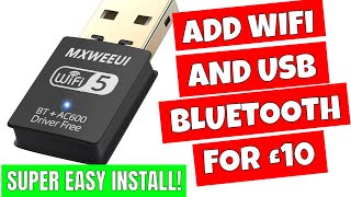 How To Add USB PC Wifi AND Bluetooth 5 For Under £10 screenshot 1