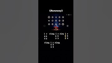 【光遇琴譜】runaway Sky: Children of the Light/Sky Music/Music tutorials/Sky sheet music#光遇 #光遇sky #光遇琴谱