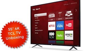 Refurbished TCL Roku 48″ Class – Full HD, Smart, LED TV – 1080p, 120Hz (48FS3750) TCL 4K TV 55S403 Unboxing