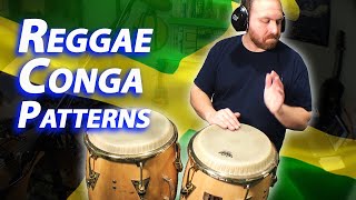 Reggae Conga Patterns - 3 Different Rhythm Examples