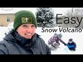 Easy Snow Volcano