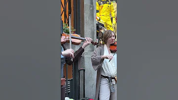Unforgettable Violin Performance In Old Montreal 