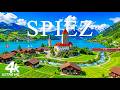 Spiez Switzerland 4K ULTRA HD – Alpine Lake Dream | Castle Shores, Blue Waters and Vineyard Hills