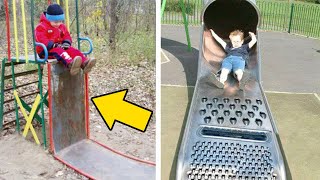 15 MOST Dangerous Playgrounds - what were they thinking?