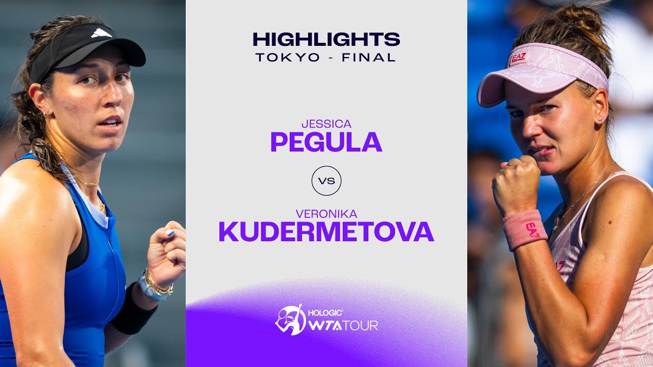 Jessica Pegula vs. Veronika Kudermetova | 2023 Tokyo Final | WTA Match Highlights