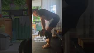 Fixing Rounded Shoulders at Home: Proper Back Form #homeworkout #motivation #discipline