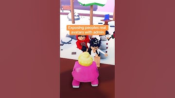 Exposing people with roblox admin commands 😳 #shorts