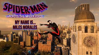 Spider-Man Across The Spider-Verse My Name Is... Miles Morales with Swing of Marvel's Spider-Man 2