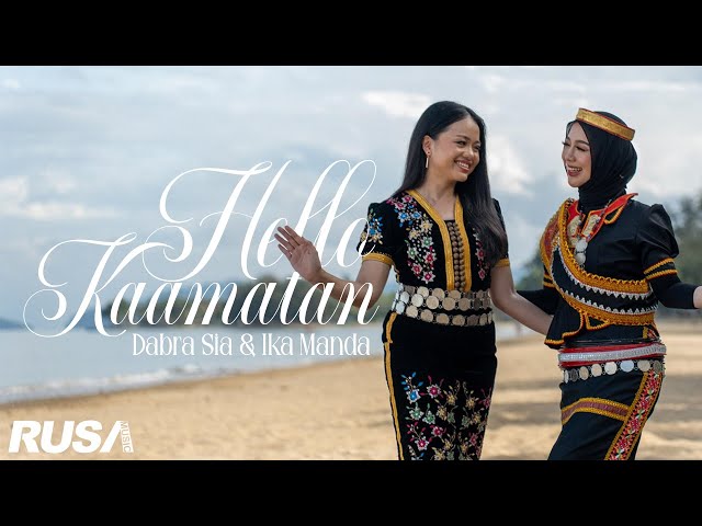 Ika Manda & Dabra Sia - Hello Kaamatan [Official Music Video] class=