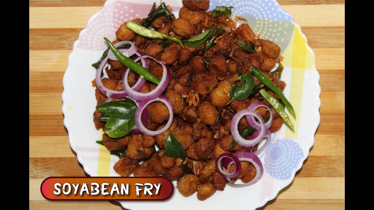 HOW TO MAKE SOYA BEAN FRY YouTube