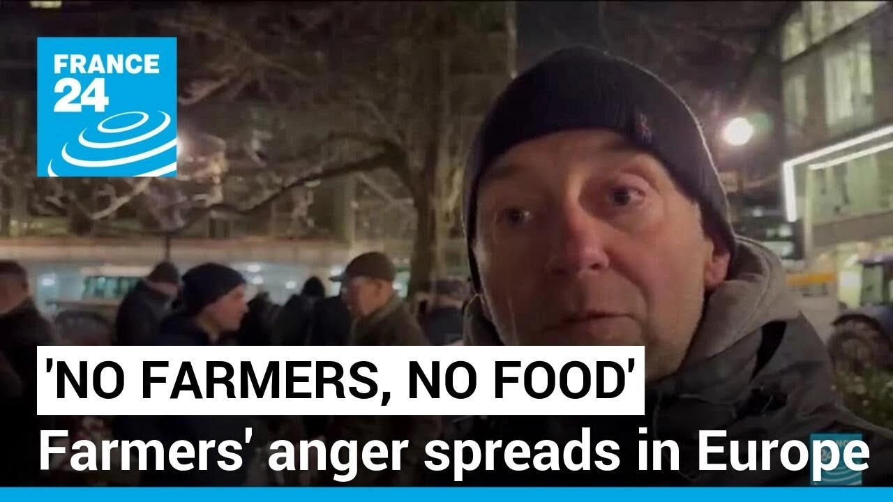 'No Farmers, No Food': Farmers' Anger spreads in Europe, Governments promise help