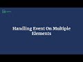 JavaScript: Handle Click Events on Multiple Elements with Parameters