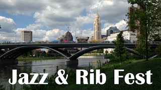 1ST VLOG EVER! Columbus Jazz & Rib Fest!