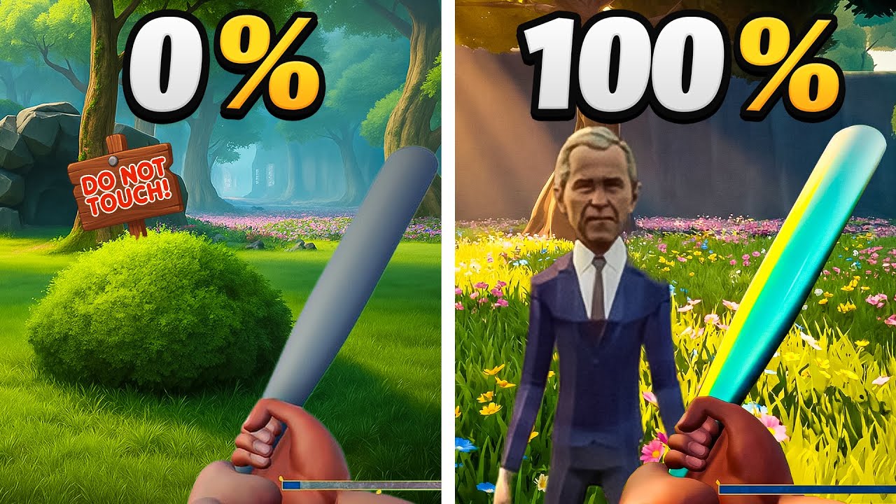 I beat 100% around this bush