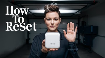 Reset Meross Smart WiFi Garage DoorOpener To Factory Default Settings