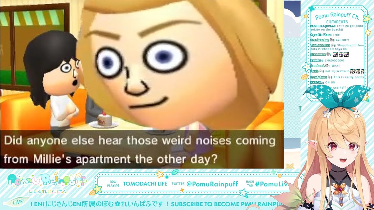 Tomodachi Life Enna gets Millie and Luca to start dating 🤰【NIJISANJI EN】