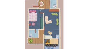 Satistory Tidy Up Level 75. Walkthrough Gameplay