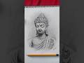 Namo Buddhaya,,,🙏🙏♥️ #shorts #buddhaart #drawing