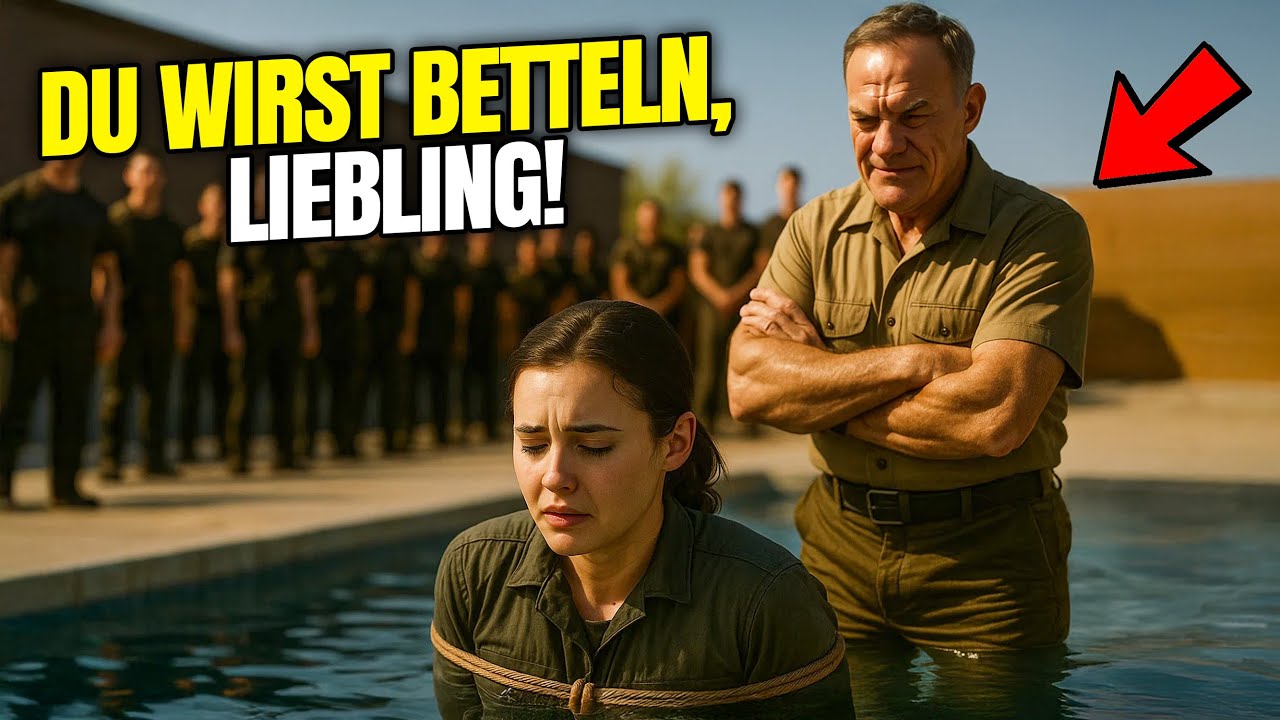 Man fesselte ihre Hände und warf sie in den Pool – dann erstarrten alle, als sie furchtlos aufstieg