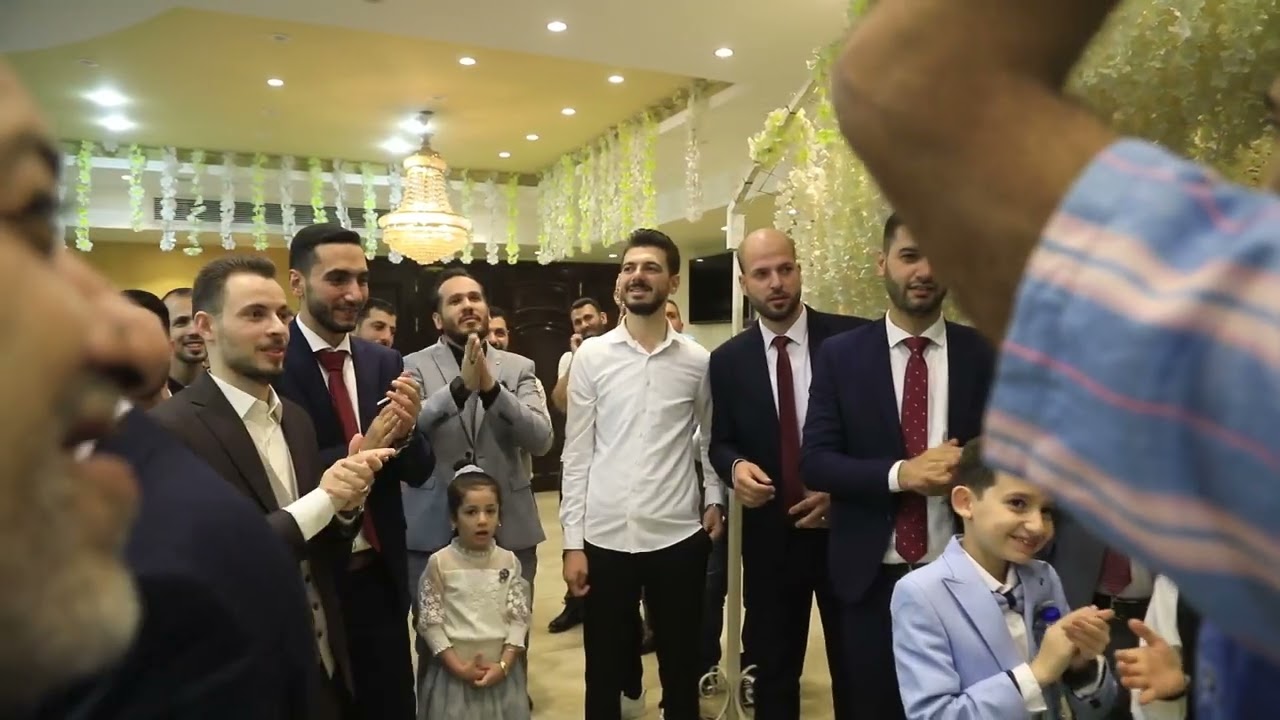 أفراح الجالية السورية في مصر حفل زفاف الشاب جهاد بدران - أحياه النجم فايز الحلو