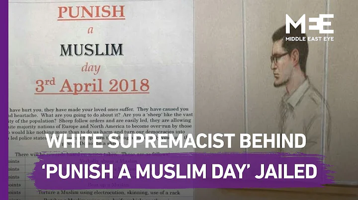 White supremacist behind Punish a Muslim Day jailed