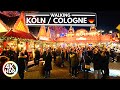 🇩🇪 KÖLN / COLOGNE, Germany - Christmas Market Night Walk 2021 ✨  4K HDR Walking Tour