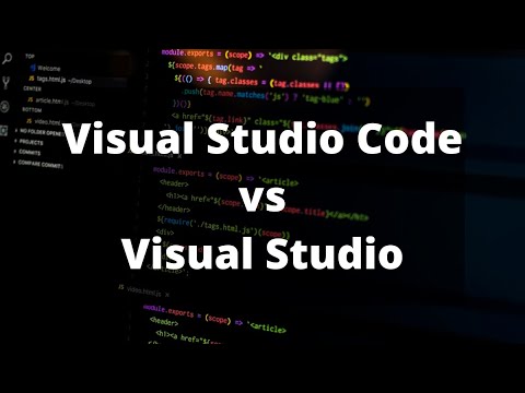 Visual Studio Code или Visual Studio? Что выбрать, в чем отличия.