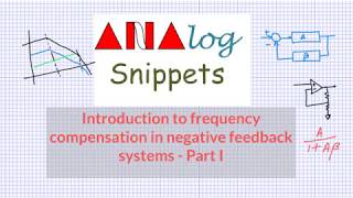 #14 Introduction to frequency compensation in negative feedback systems - Part I
