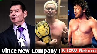 Vince Mcmahon to Start New Company🤫| Okada NJPW Return | Kenny Omega Return Plan | RVD AEW Future