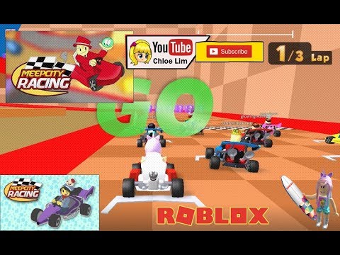 Chloe Tuber Roblox Racing Meepcity Gameplay With Tecor2 Itscoolrude58 And Chocolatechippop - roblox meepcity race battle