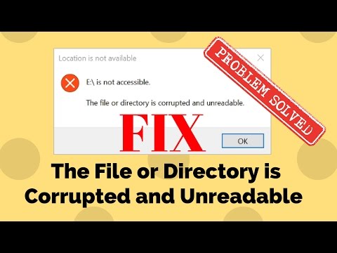 Fix The File Or Directory Is Corrupted And Unreadable Error Youtube - kat is broken roblox copiedfile video free music videos