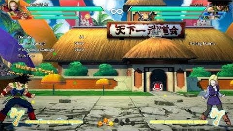 Android 18 combo dbfz