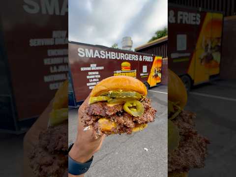 Crispy burger in