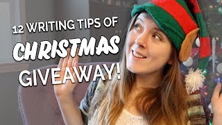 The 12 Writing Tips of Christmas! GIVEAWAY OPEN