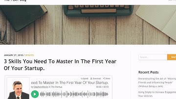 How To Add Audio To Your WordPress Posts.