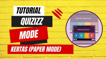 Tutorial Membuat Quizizz Mode Kertas (Paper Mode) 2024