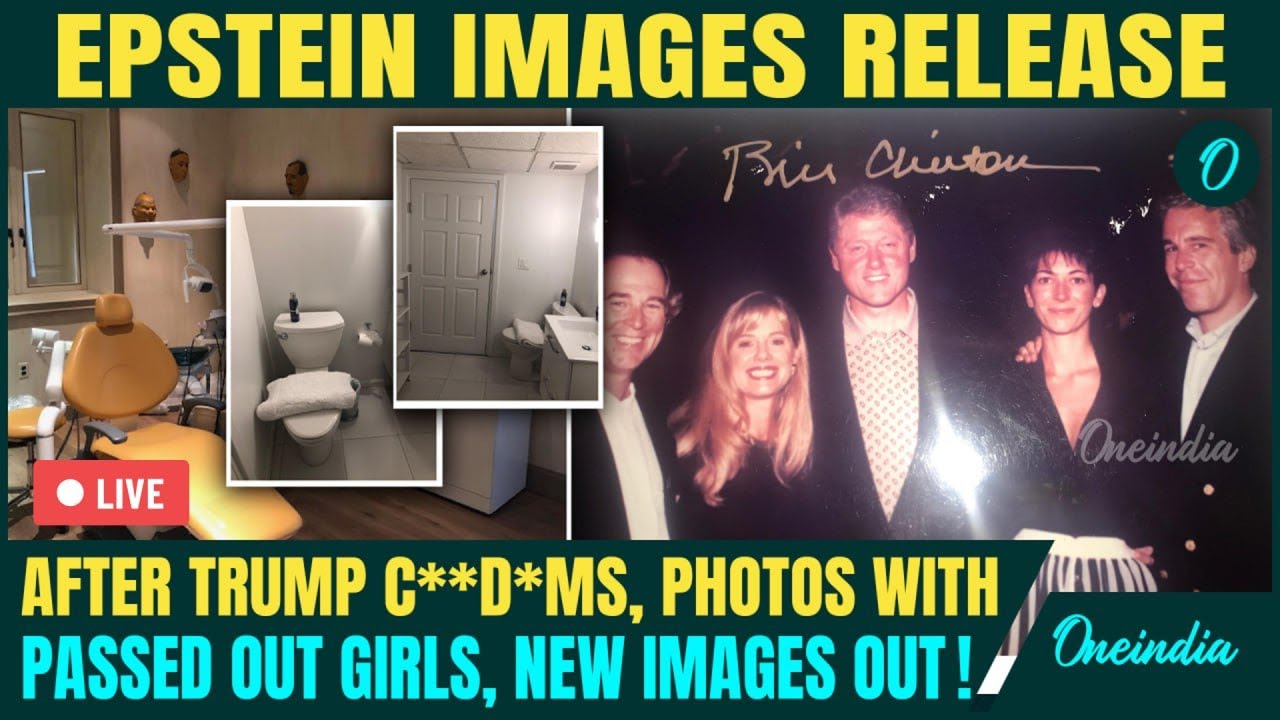 Epstein Scandal LIVE: Democrats Drop Second Batch of Epstein Photos | Bathroom Secrets  EXPOSED